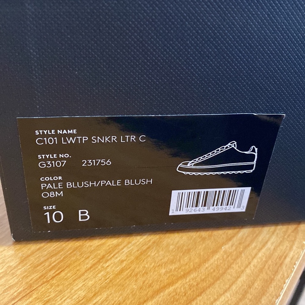 Coach low top leather sneaker 10. Pale blush (pink) - Picture 2 of 7